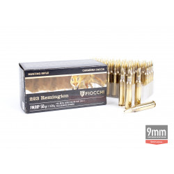 Патрон Fiocchi .223 Rem, 50gr, FMJ HP